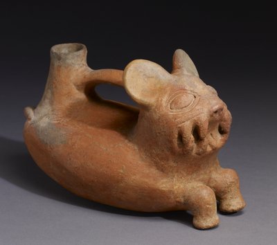 Vaso Felino, Cultura Vicus da Pre Columbian